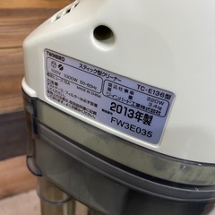 TWINBIRD スティック型クリーナー TC-E136型 の画像