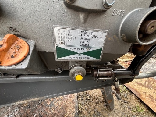 ヤンマー耕運機8.5馬力 ディーゼル YH85 (桜子) 岡山のその他の中古