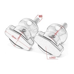 ドゥカティ ムルティストラーダ エンデューロ M6 バイク スイングアームの画像