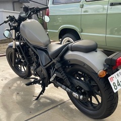 ホンダ　レブル250 マットグレー　2019年式　美車　絶好調　ほぼオリジナルの画像