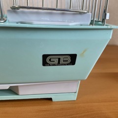 GB ジービー 鳥かご ケージ 小角型 鳥の巣･餌入れ付き 日本製の画像