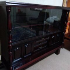 茶だんす　サイドボード　昭和レトロ　食器棚の画像