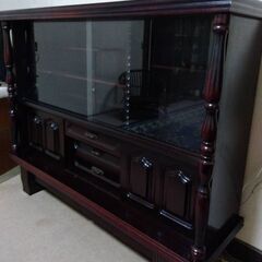 茶だんす　サイドボード　昭和レトロ　食器棚の画像