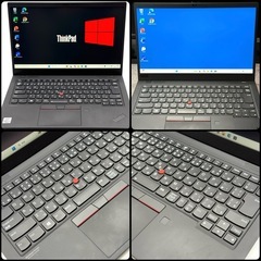 《ご予約済》⭐️Windows11⭐️Office2024⭐️Lenovoノートパソコン ThinkPad 第10世代i5 薄型1.1kg 高速静音 高音質 フルHD カメラ Type-Cの画像