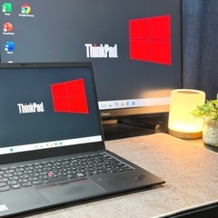 《ご予約済》⭐️Windows11⭐️Office2024⭐️Lenovoノートパソコン ThinkPad 第10世代i5 薄型1.1kg 高速静音 高音質 フルHD カメラ Type-Cの画像
