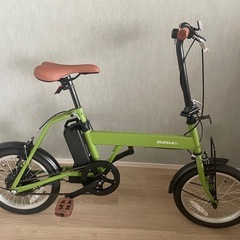 【未使用に近い美品】電動折りたたみ自転車 の画像