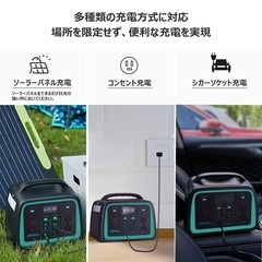 【新品みし未使用】ポータブル電源 ポータブルバッテリー 大容量 100000mAh/320Wh の画像