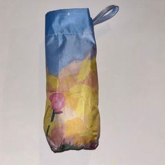 軽量 折りたたみ傘 日傘 オールシーズン◎ フラワー柄の画像