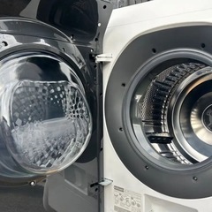 【最安値】💎2020購入SHARPドラム式洗濯乾燥機 ヒートポンプES-W112 配達無料！の画像