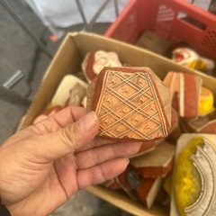 【珍品】無料　昔の陶器用スタンプの画像