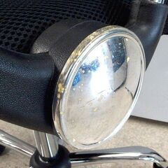 ワークチェア 肘付き OAチェア ブラック キャスター付き 昇降チェア オフィスチェア ☆ 札幌市 北区 屯田の画像