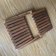 折りたたみラック 2段 オープンラック 収納棚 飾り台の画像