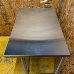 a(7709) ステンレス作業台 サーバー台 W900D600H830 高さ83cm 作業台 厨房設備 厨房用品 飲食店 直接引き取り歓迎 大阪の画像