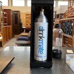 サ2511-425 drinkmate 家庭用炭酸飲料メーカー 60L用 Lサイズボトル マグナムシリンダー付き 中古美品 ※残量不可 動作未確認  現状お渡しの画像