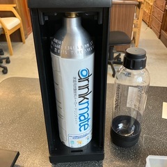 サ2511-425 drinkmate 家庭用炭酸飲料メーカー 60L用 Lサイズボトル マグナムシリンダー付き 中古美品 ※残量不可 動作未確認  現状お渡しの画像