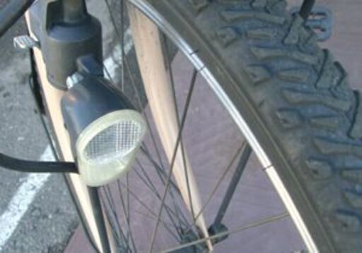27インチ ウィズリー 自転車 切換 6段 マットカーキ 27.5×1.95 外装6段ギア LEDライト FATタイヤ 札幌市 白石区 東札幌