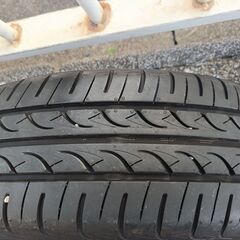 155/65/14 NBOX純正タイヤ　走行2000lm　バリ山の画像