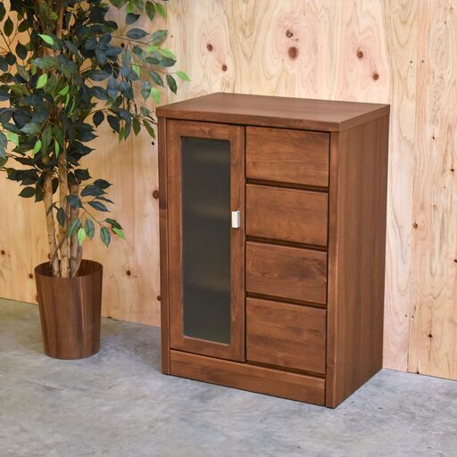 ≪zyt2299ジ≫ サンコウ サイドボード 大川家具/国産家具/日本製/中古家具/リユースストレージ仙台 70630-02