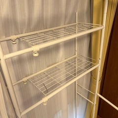 洗濯機上 収納ラックの画像