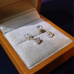 k18ピアスの画像