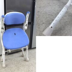 アロン化成 安寿 楽々開閉 シャワーベンチ Sフィット ブルー 536091 折りたたみシャワーベンチ シャワーチェア 介護用品 イス 肘付き☆ 札幌市 北区 屯田 の画像