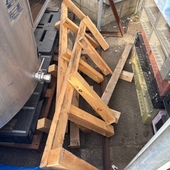 DIY、
木材、パレット、暖炉、薪、焚火、燃料の画像