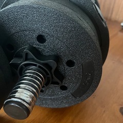 ダンベル左右2個セット20キロ　　の画像