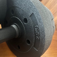 ダンベル左右2個セット20キロ　　の画像