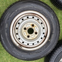 145/80R12 80/78N LT ホイール付の画像