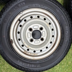 145/80R12 80/78N LT ホイール付の画像