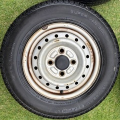 145/80R12 80/78N LT ホイール付の画像