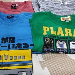 洋服110サイズ(長袖.長ズボン.半袖.半ズボン)の画像