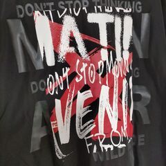 MATIN AVENIR マタンアヴニール ブルゾン ジャケット 新品未使用 ブラック XL バックプリント 軽量 アウター メンズ 251127-12Tの画像