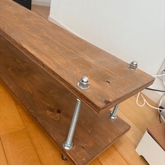 ローボード テレビ台　組み立て式の画像