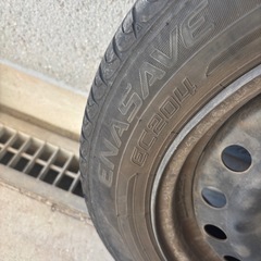 夏タイヤ　ダンロップエナセーブEC204 165/65/14Rスチールホイル2本セット  の画像