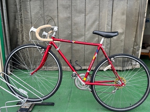 No.564 レトロFUJI OLYMPIC クロモリロード整備済み18速 No.564 レトロFUJI OLYMPIC クロモリロード整備済み18速 (阿世知忠男