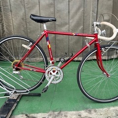 No.564 レトロFUJI OLYMPIC クロモリロード整備済み18速の画像