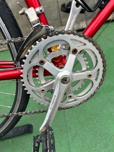 No.564 レトロFUJI OLYMPIC クロモリロード整備済み18速 (阿世知忠男