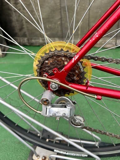 No.564 レトロFUJI OLYMPIC クロモリロード整備済み18速 (阿世知忠男