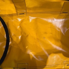 THE NORTH FACE ダッフルバッグ XS イエロー/ブラックの画像