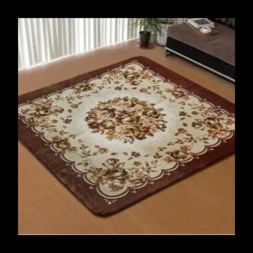 【現金引き取りのみ】【残り1点】エマリー ラグ カーペット ブラウン 約3畳 約200cm*250cm 1枚