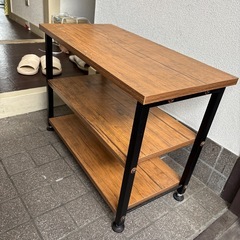 3段ラック、テーブル、テレビ置き、靴棚、、の画像