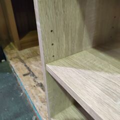 ジャングル×2和泉大型良品館 　オープンラック　棚　シェルフ　リビング　※中板角カケあり　家具【R-288】の画像