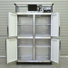 ≪zyt2317ジ≫ 福島工業 業務用冷蔵庫 縦型4ドア 簡易冷却確認済 現状品 中古厨房機器/リユースストレージ仙台 70626-03の画像