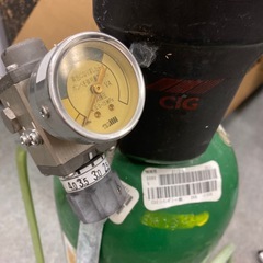 液化炭酸ガス　ミドボン　5キログラム　ほぼ新品の画像