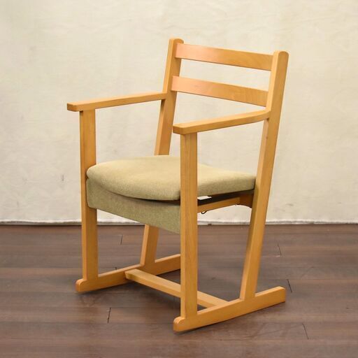 ≪yt1469ジ≫ アウトレット家具 座面の動くデスクチェア リユースストレージ仙台 60428-07