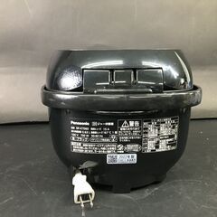 panasonic/パナソニック 炊飯器 SR-KT060 3合炊 ブラック/黒 2022年製 動作確認済 25k菊HGの画像