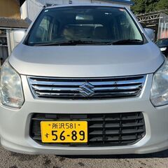 スズキ　ワゴンR　FX　車検付令和９年４月　ナビ　テレビ　NO２４８４の画像
