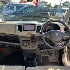 スズキ　ワゴンR　FX　車検付令和９年４月　ナビ　テレビ　NO２４８４の画像