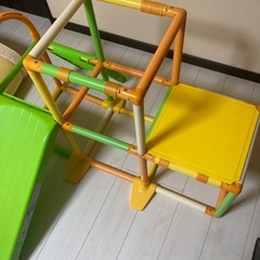 ジャングルジム　滑り台　折り畳み可能の画像